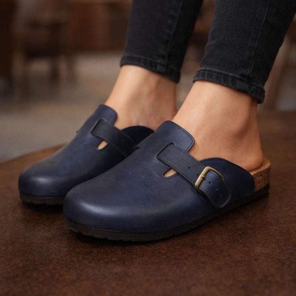 Women's Genuine Leather Clog Patina Edition Wear Luvensi