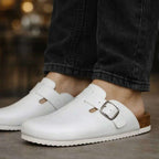 Women's Genuine Leather Clog Wear Luvensi