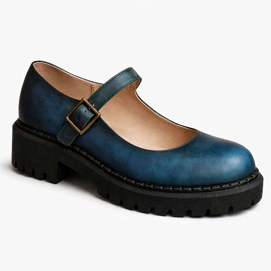 Mary Luxe Patina Loafer Wear Luvensi
