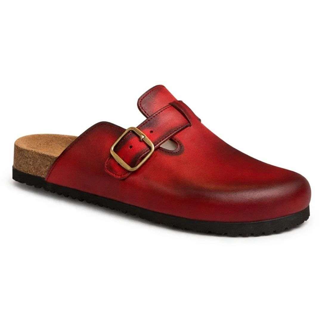 Women's Genuine Leather Clog Patina Edition Wear Luvensi
