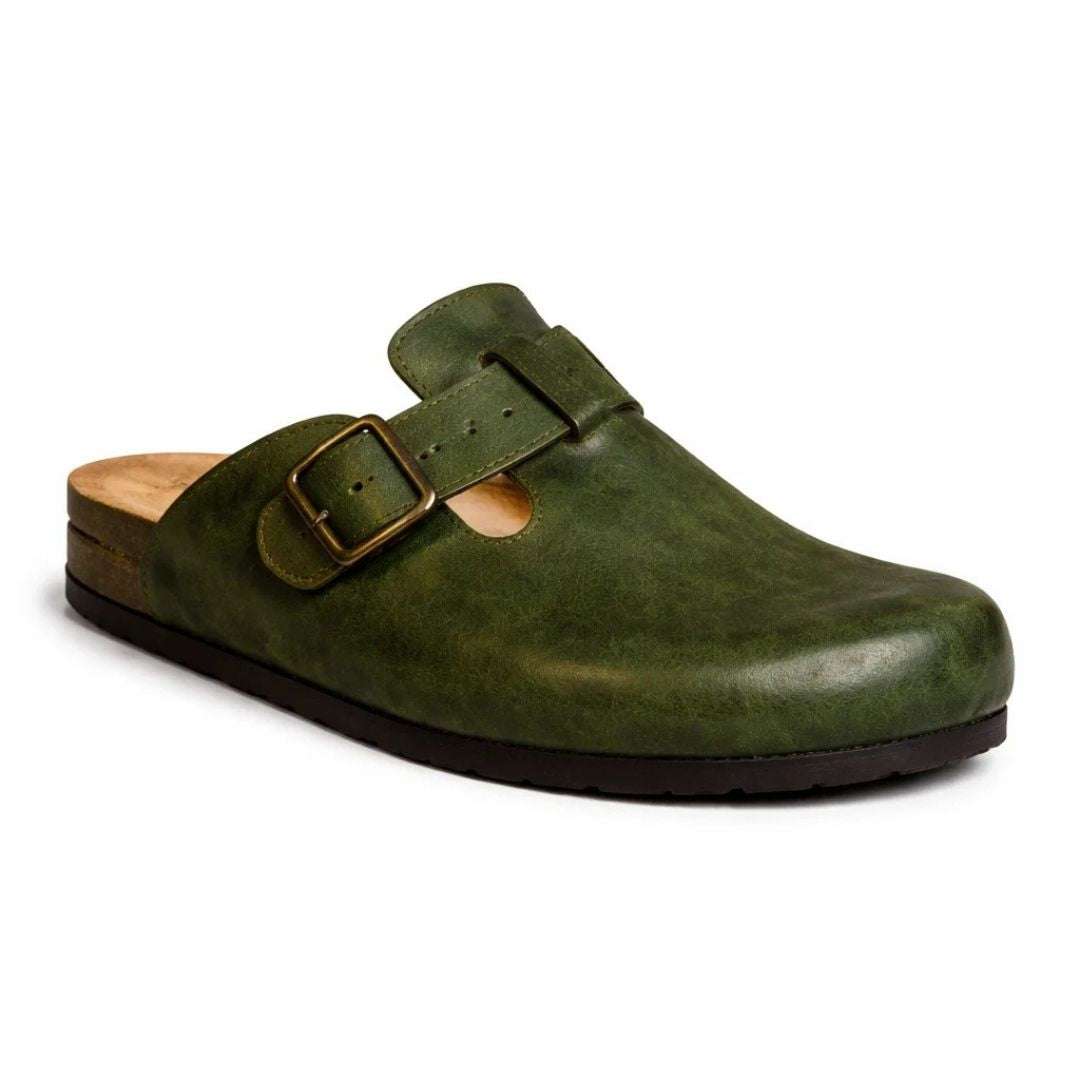 Men's Genuine-Leather Clog Patina Edition Wear Luvensi