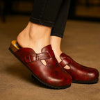 Women's Genuine Leather Clog Patina Edition Wear Luvensi