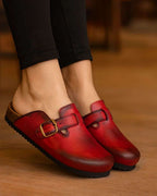 Women's Genuine Leather Clog Patina Edition Wear Luvensi