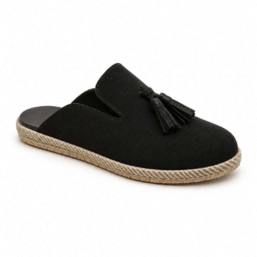 Woment's Elegant Tassel Mules Wear Luvensi