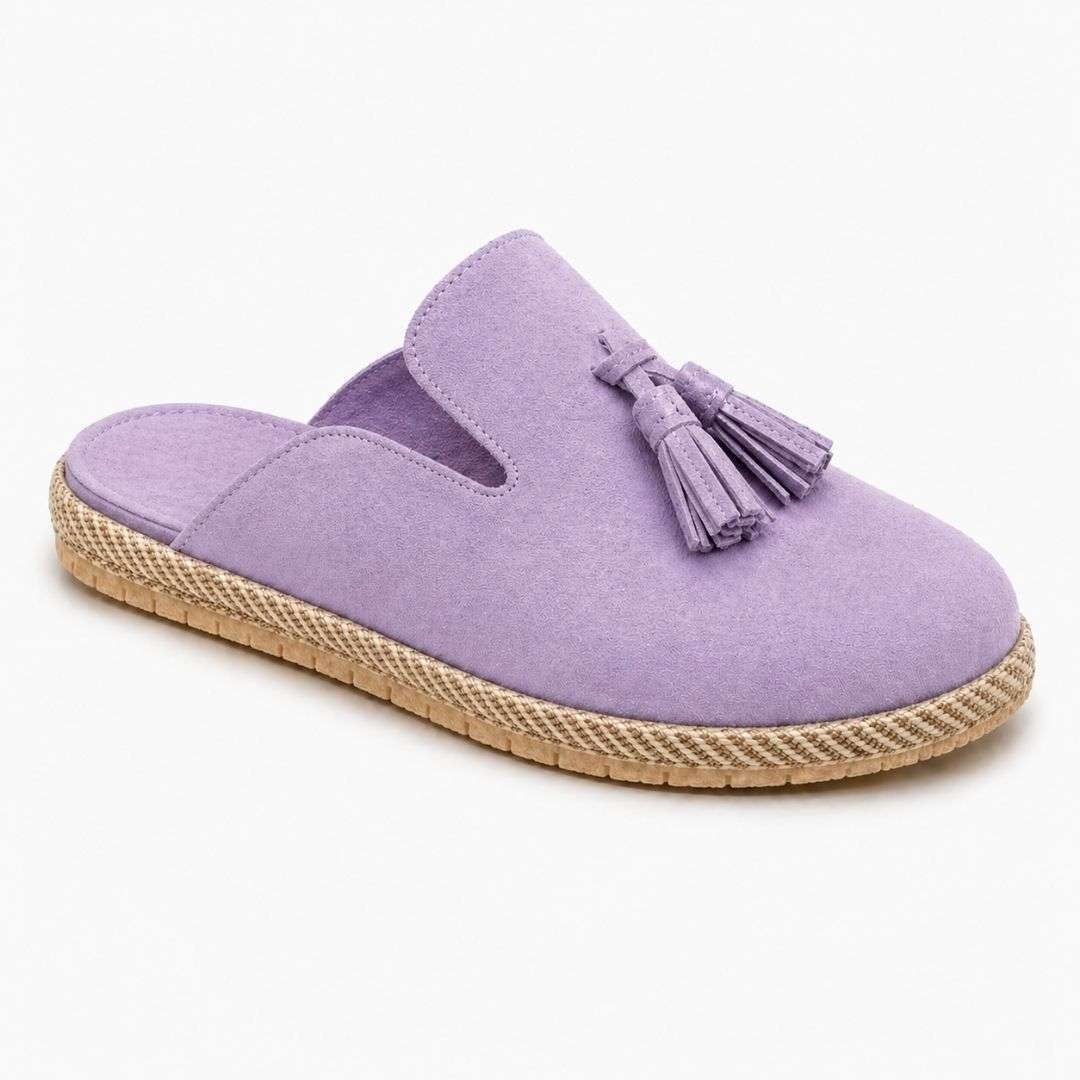 Woment's Elegant Tassel Mules Wear Luvensi