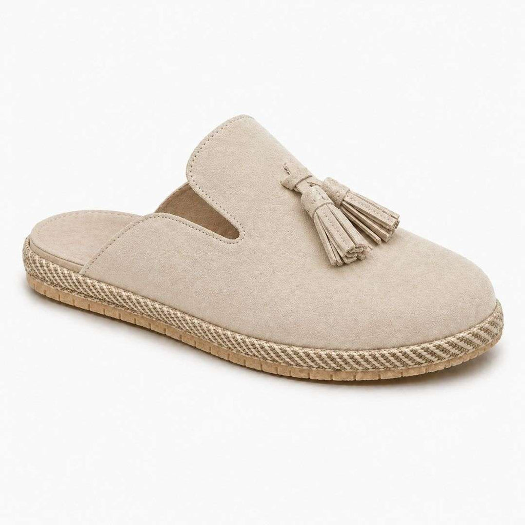 Woment's Elegant Tassel Mules Wear Luvensi