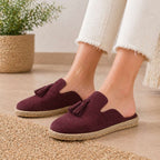 Woment's Elegant Tassel Mules Wear Luvensi