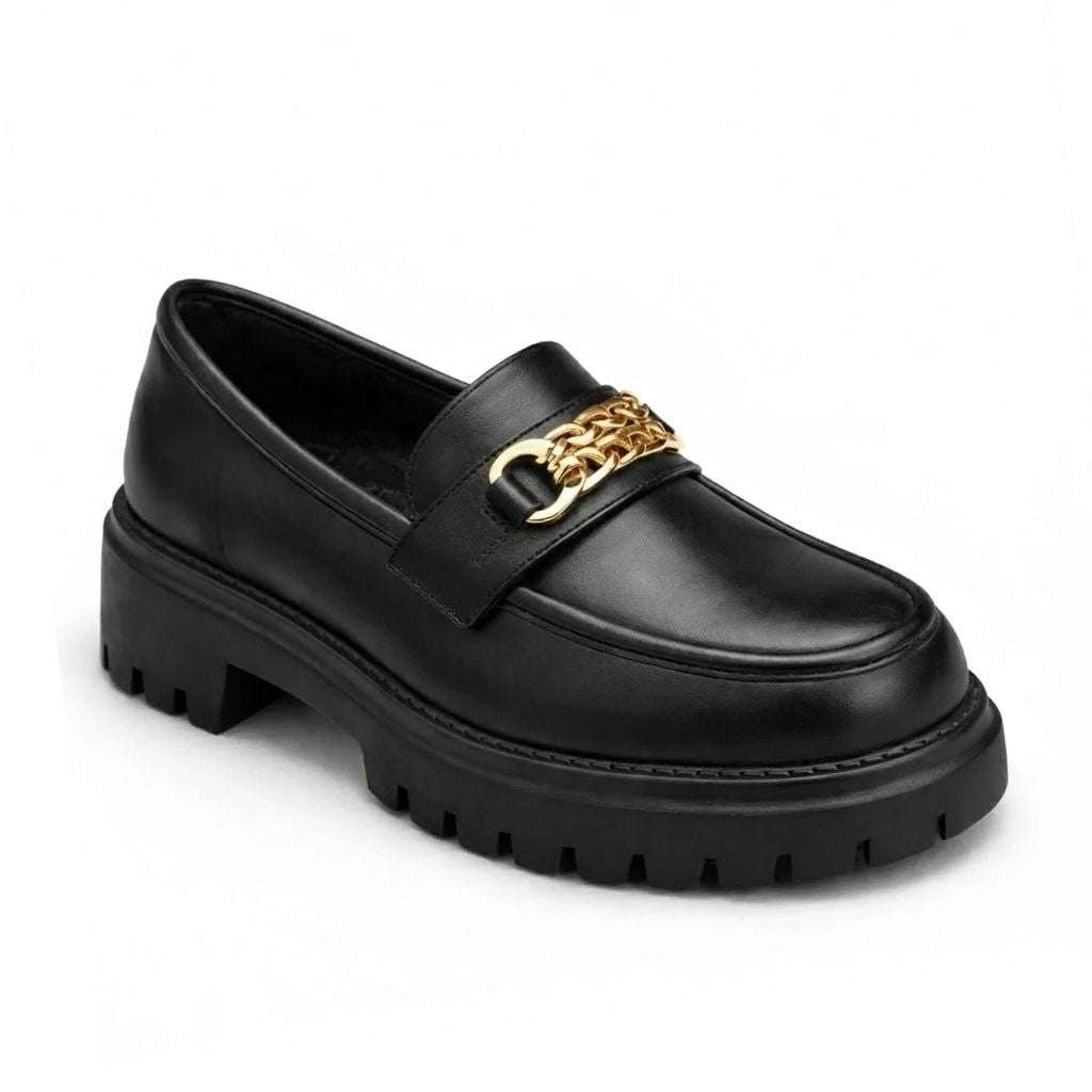Handmade Genuine-Leather Women's Loafer Wear Luvensi